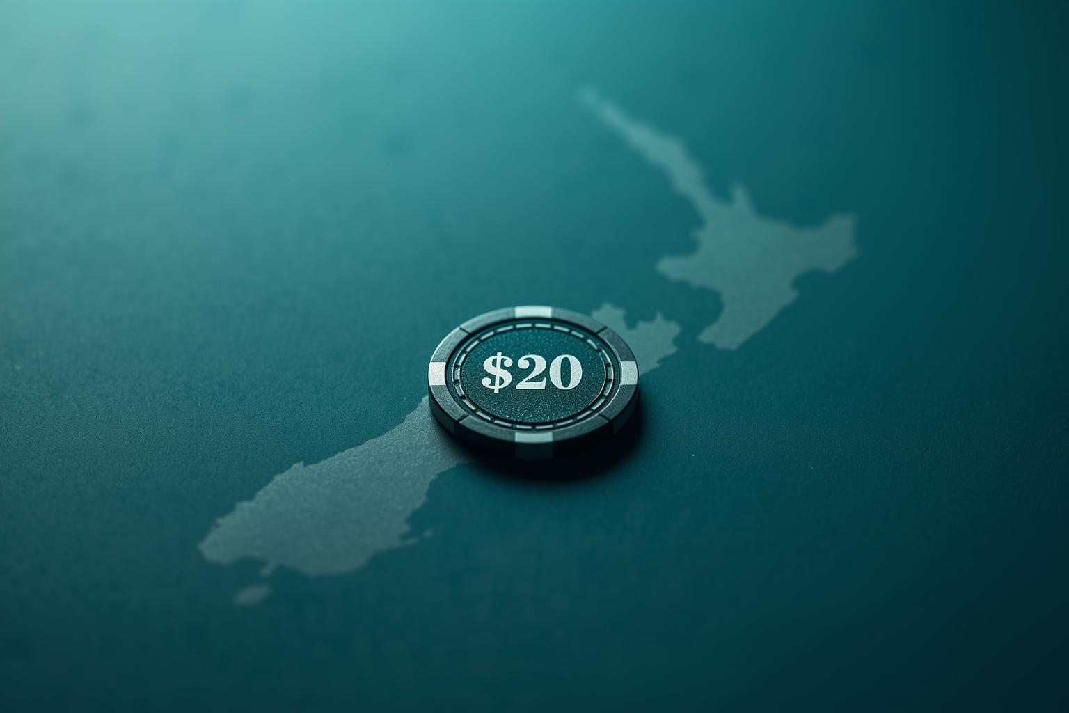 Payment methods that support 20-dollar deposits